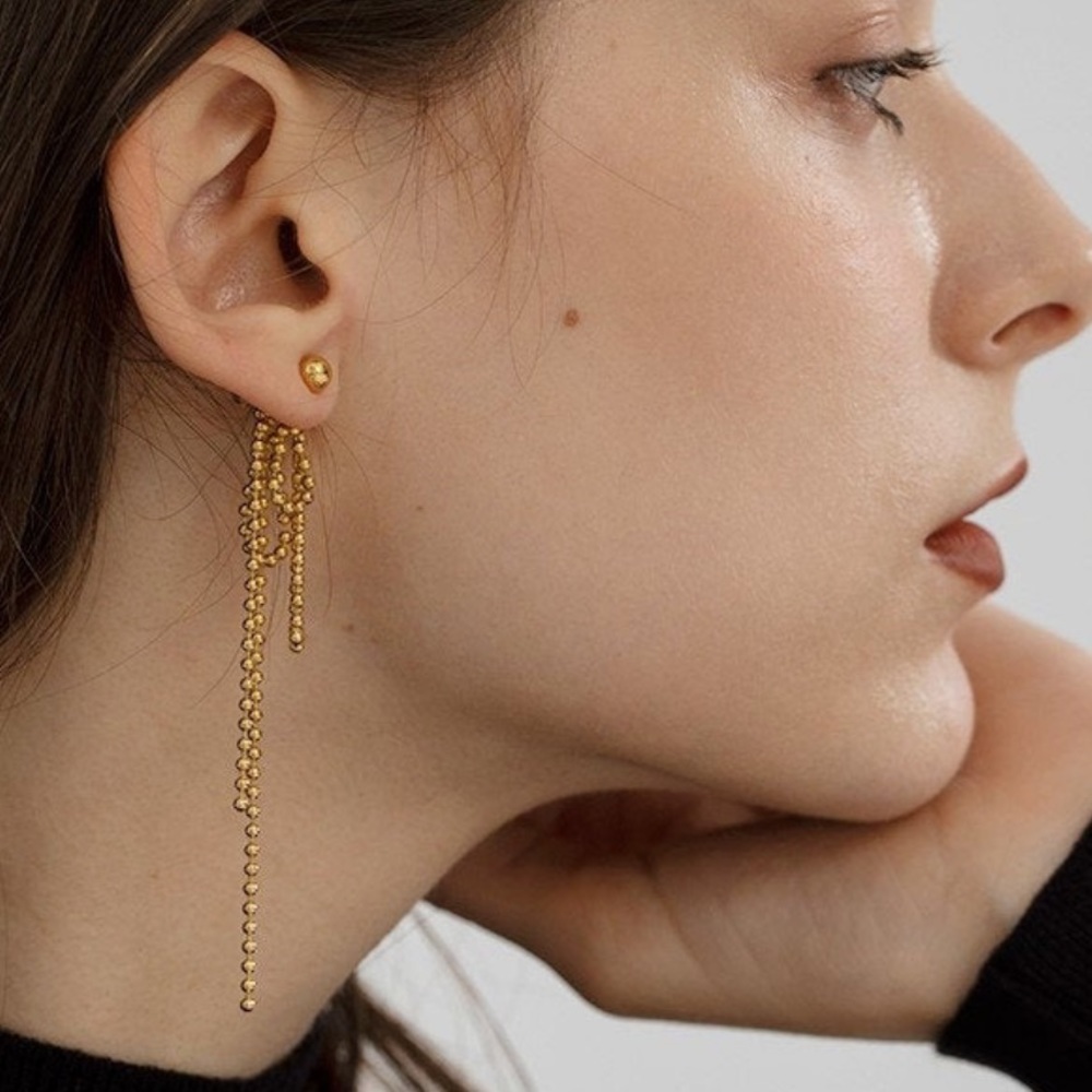 Seed beads earrings - Picture 5 of 6